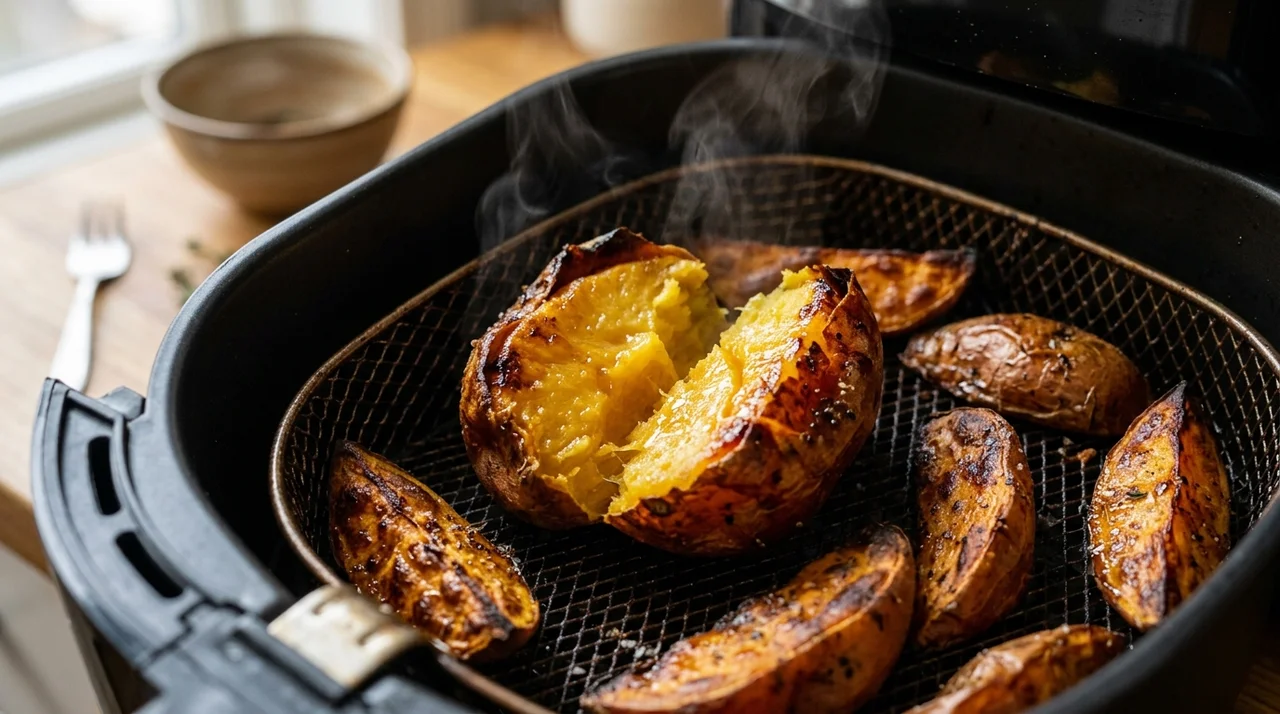 에어프라이어 군고구마 온도 시간, 꿀 뚝뚝 떨어지는 황금 레시피