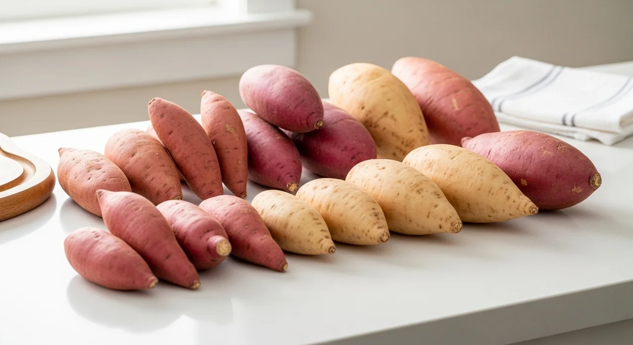 고구마 크기 및 상태별 권장 조리 가이드