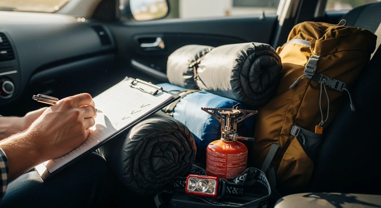 절대 잊으면 안 되는 차박 필수품 체크리스트