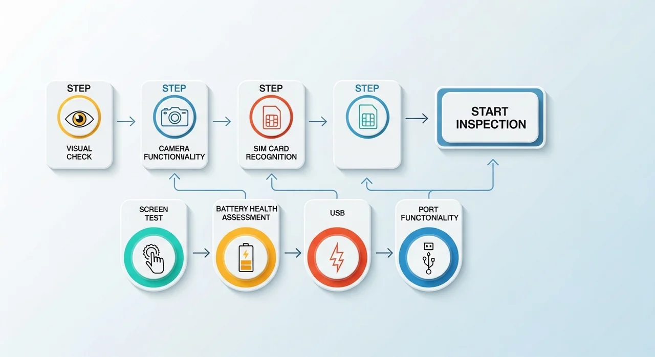직거래 현장 검수 5단계 프로세스