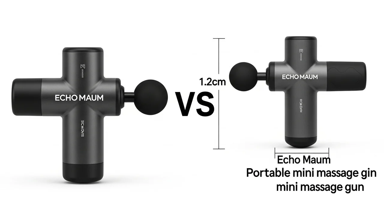 근육별 맞춤 케어! 4가지 교체형 헤드 200% 활용법