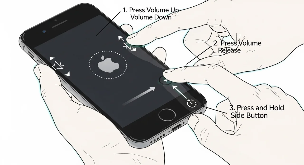1단계: 만능 해결사 '강제 재부팅' 시도하기