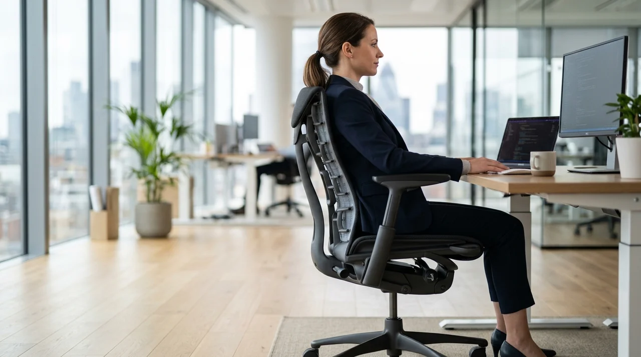 허리 디스크 의자 고르는 법: 척추 건강을 지키는 3가지 핵심 기준