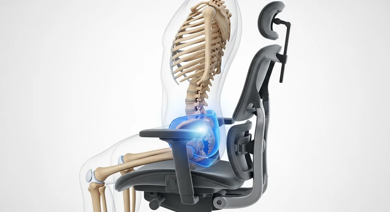 허리 디스크 환자에게 의자 선택이 생존인 이유
