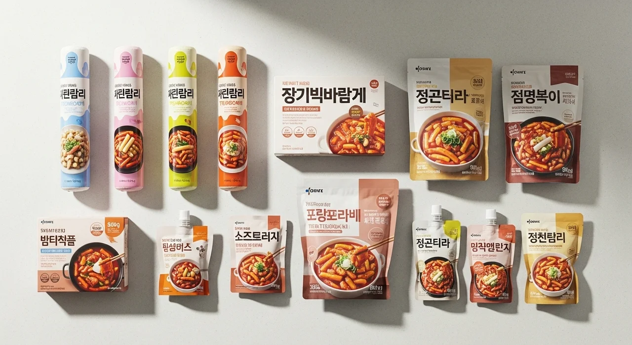 한눈에 비교하는 전국 5대 떡볶이 맛집 리스트