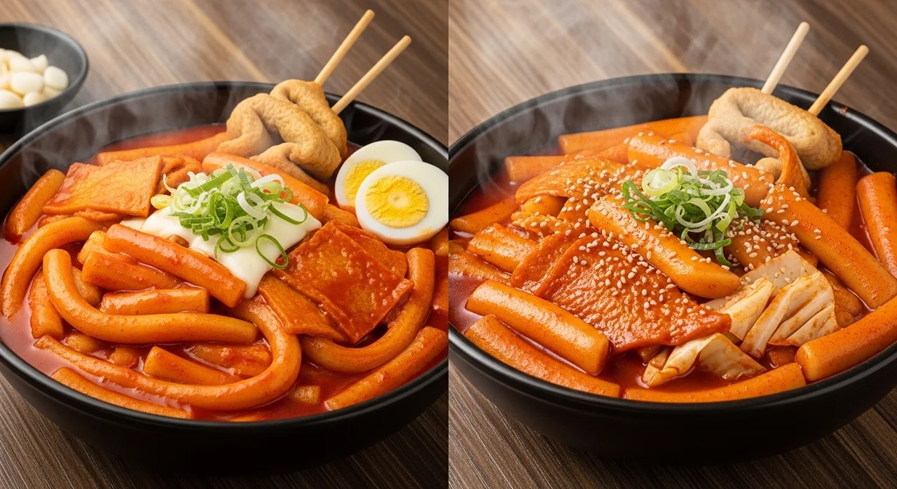 쌀떡파 vs 밀떡파, 당신의 선택은?