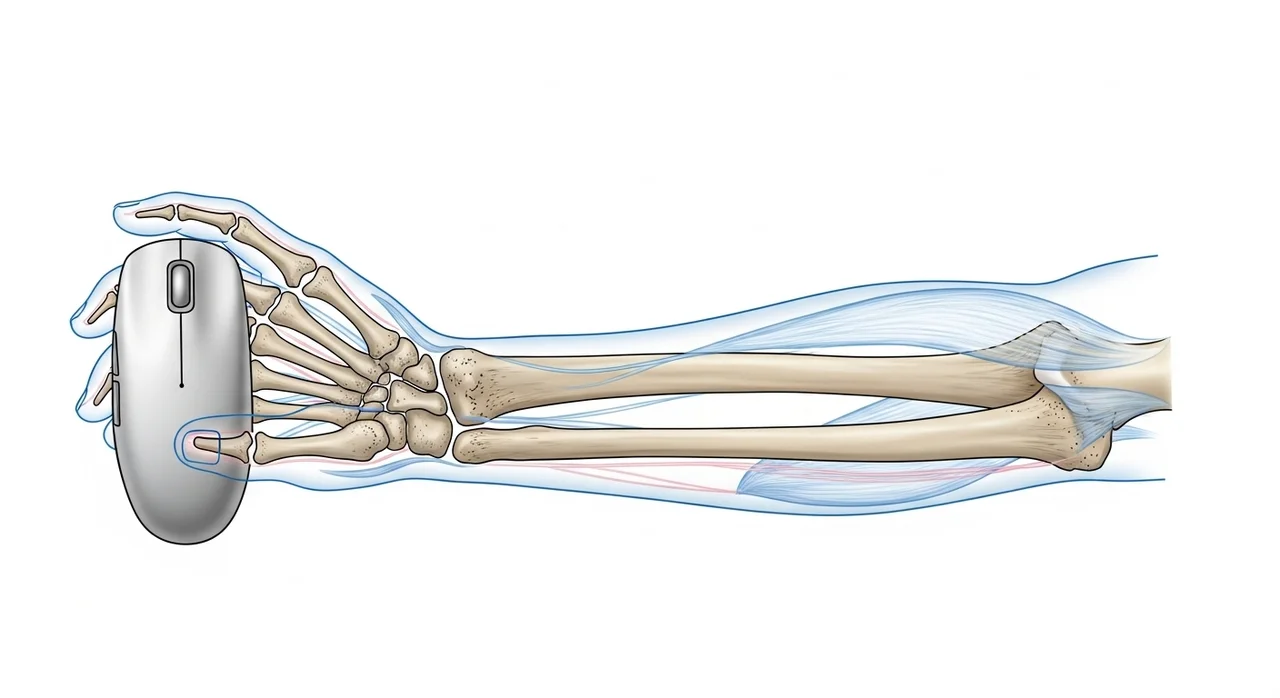 과학이 증명한 버티컬 마우스의 원리