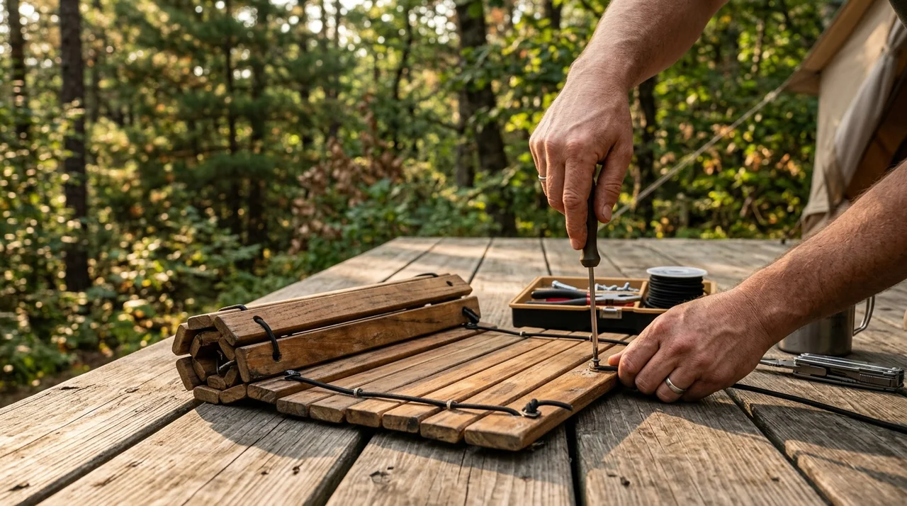 롤테이블 수선 및 부품 교체 팁 5가지: 탄성끈 고무줄 자가 수리 가이드
