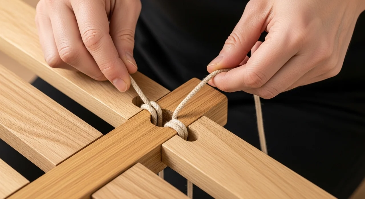 실전! 롤테이블 탄성끈(고무줄) 교체 3단계