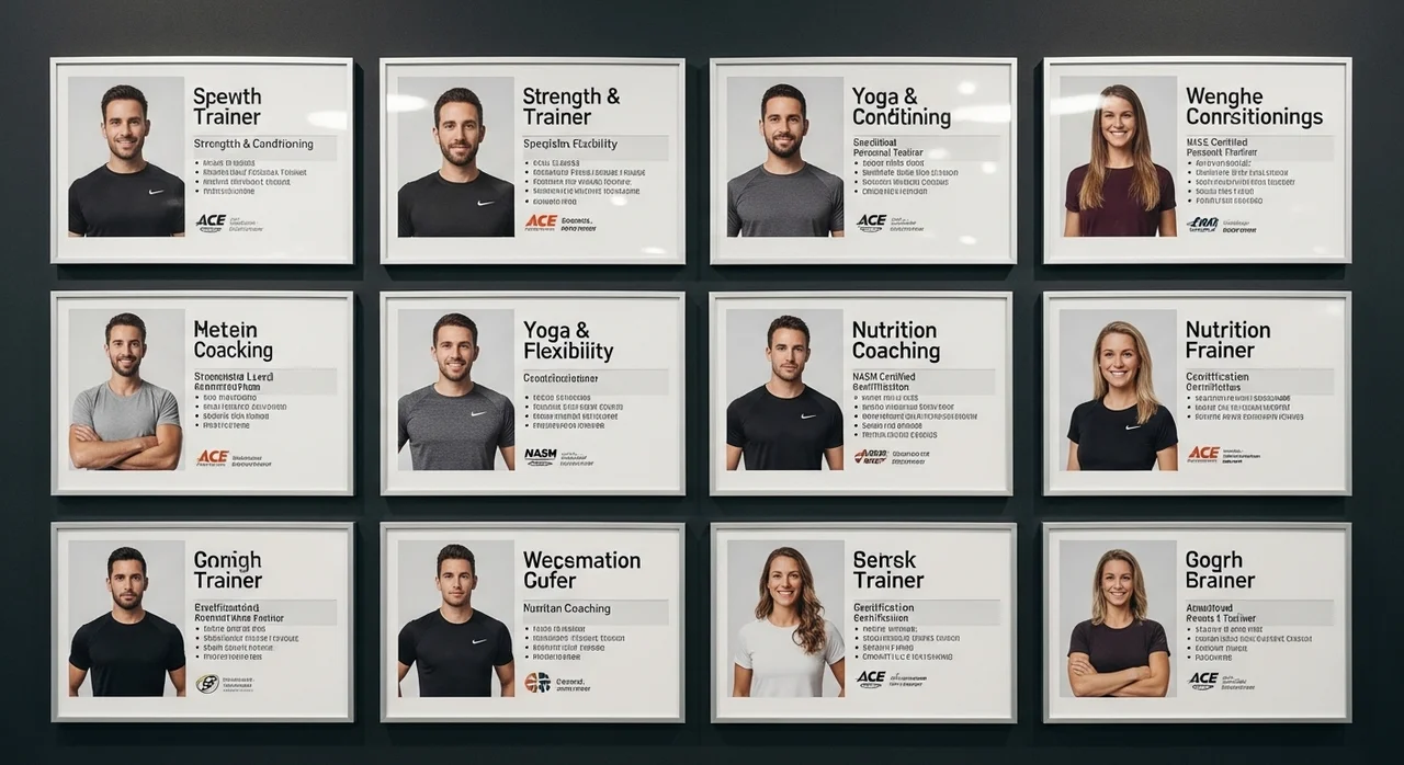 트레이너의 전문성과 센터 분위기