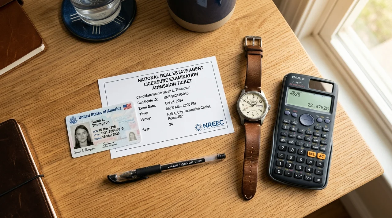 공인중개사 시험 당일 체크리스트 필수 준비물 및 유의사항 완벽 정리