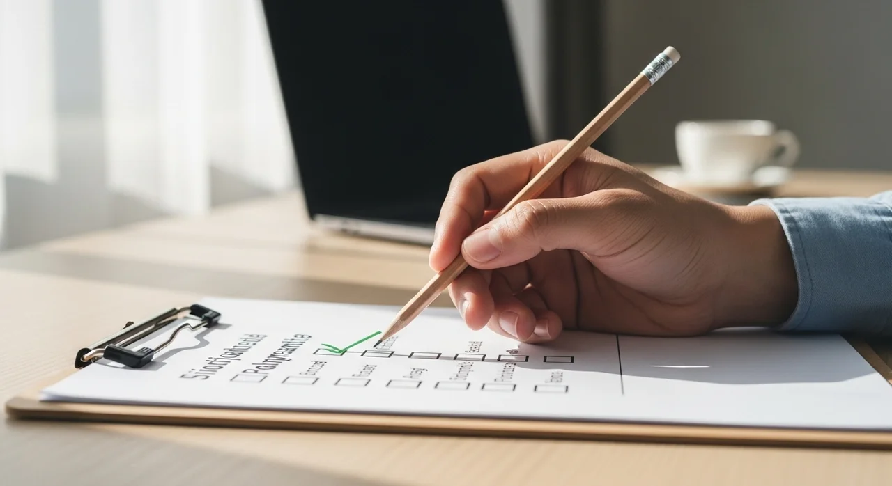 키워드 확정 전 필수 체크리스트