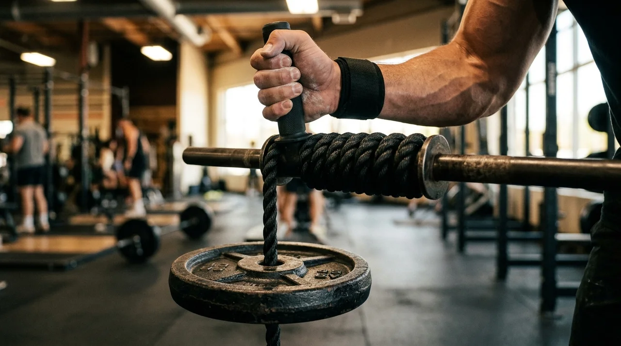 헬스럽 추감기 리스트롤러 전완근 운동 효과 및 줄꼬임 없는 사용법