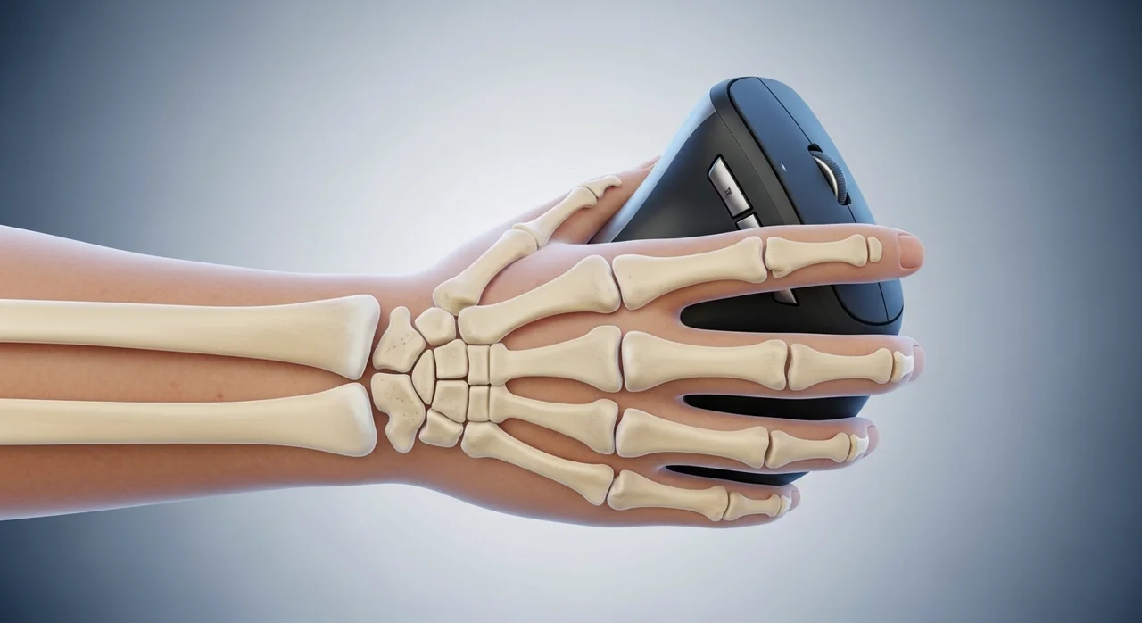 손목 통증의 구원자? 버티컬 마우스의 진실