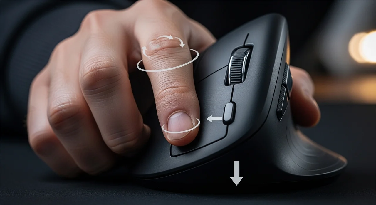 사용자가 직접 느낀 버티컬 마우스 단점 5가지