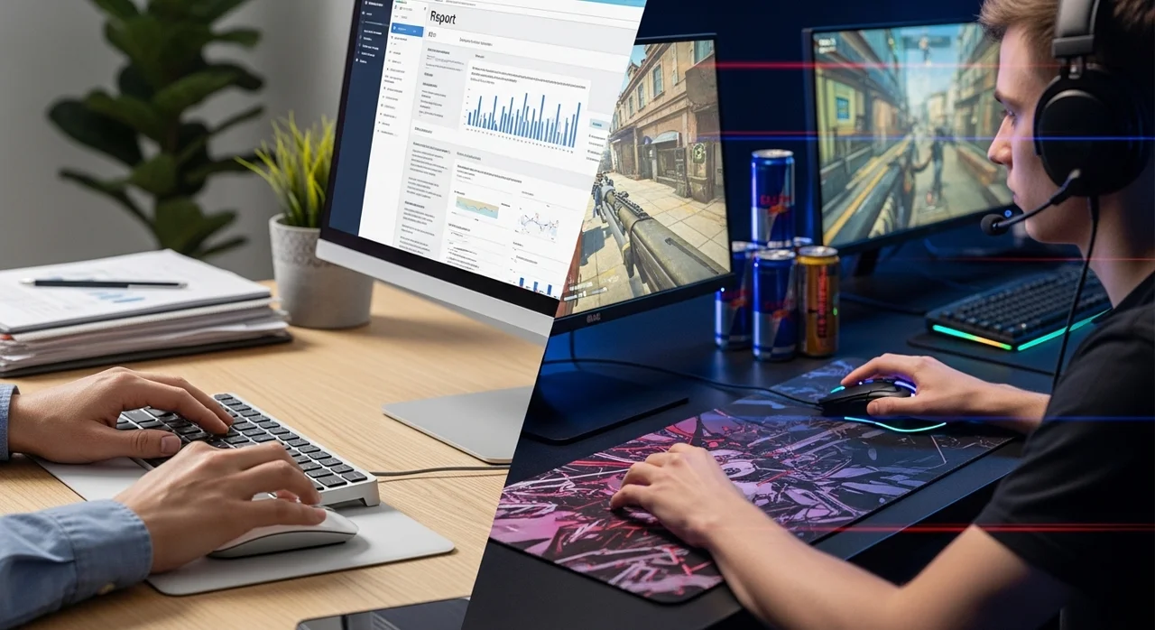 사무용 vs 게이밍: 용도별 적합성