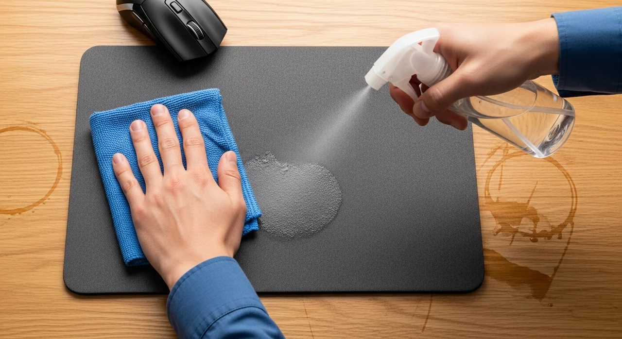 마우스 패드 수명 연장을 위한 세척 및 관리법
