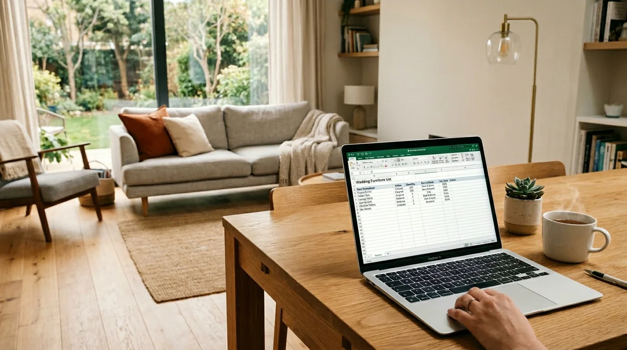 혼수 가구 리스트 엑셀 양식 및 예산 100만원 아끼는 체크리스트