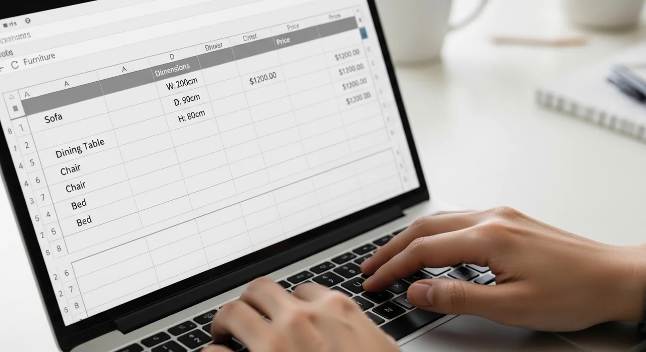 엑셀 양식에 반드시 포함해야 할 6가지 필드