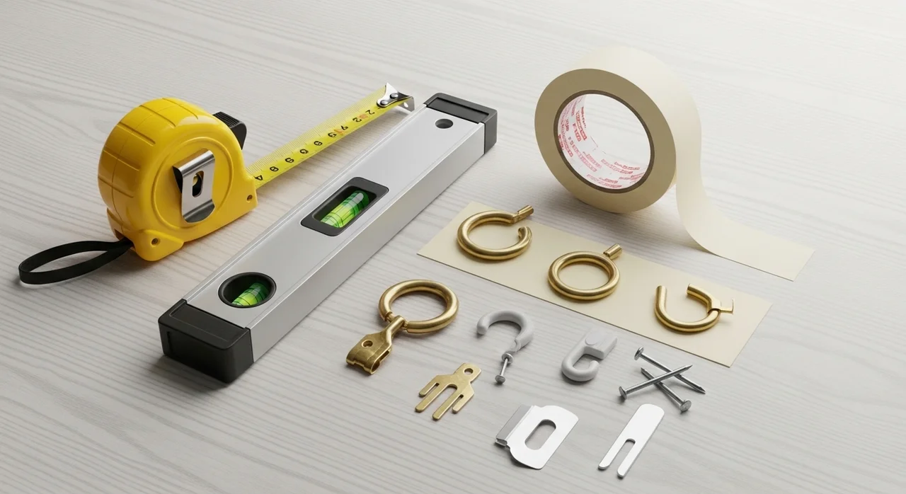 완벽한 벽 꾸미기를 위한 필수 준비물