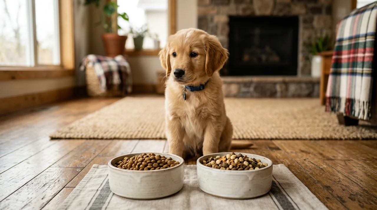 강아지 사료 기호성 테스트 방법 5단계, 입 짧은 아이 인생 사료 찾기
