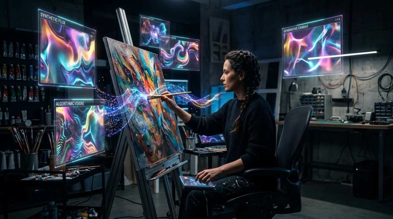 AI 아티스트의 작업 방식 이해: 프롬프트 설계부터 후보정까지