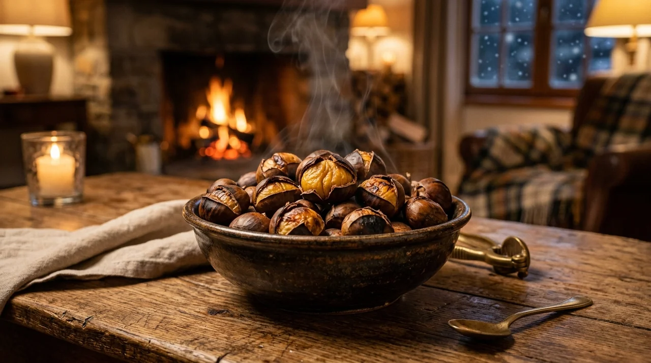 에어프라이어 군밤 만들기 팁, 껍질 쏙 벗겨지는 시간과 칼집 비법