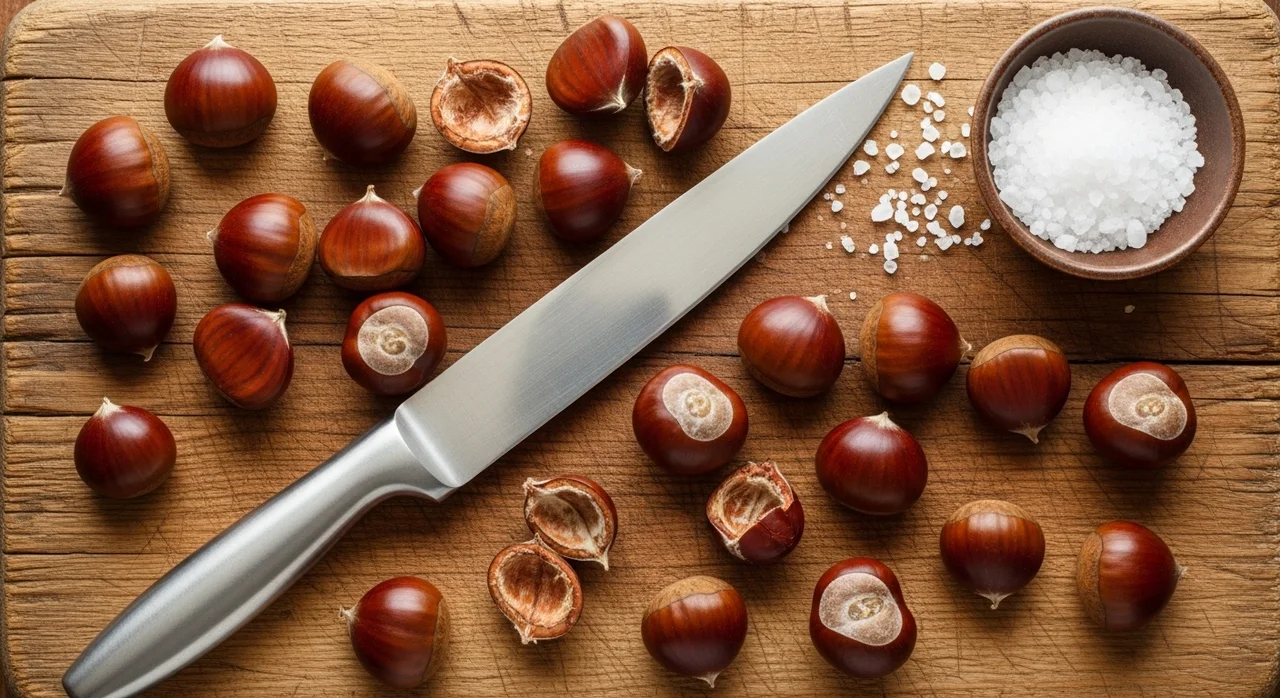 준비물과 밤 고르는 법 체크리스트