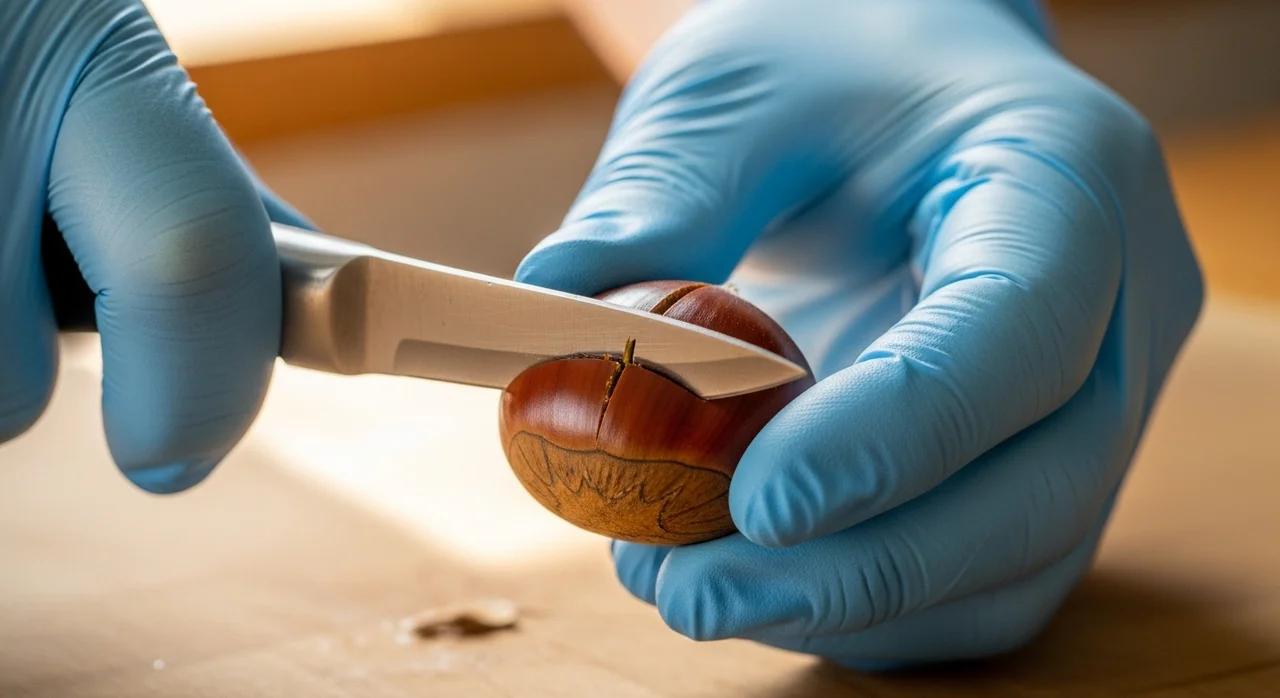 안전한 칼집 내기와 주의사항