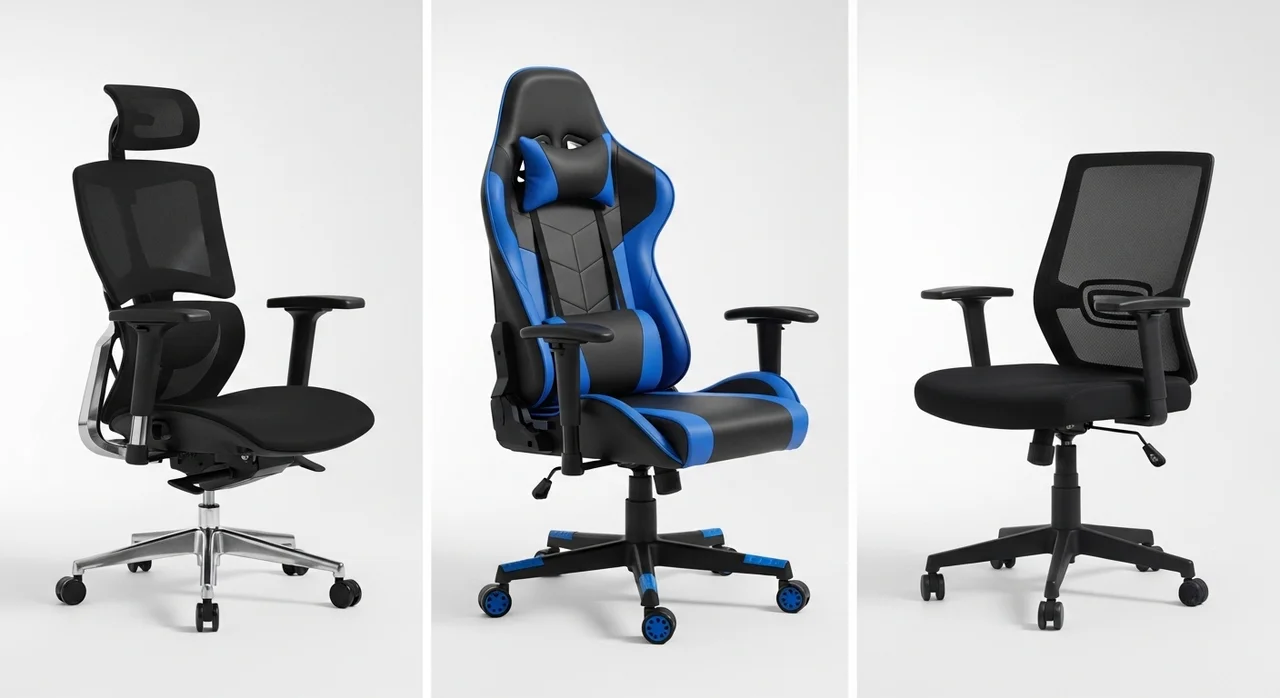 내 상황에 맞는 의자 유형, 한눈에 비교하기