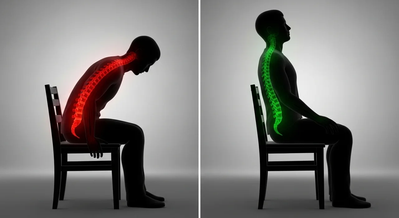 나도 혹시? 잘못된 자세 vs 올바른 자세 비교