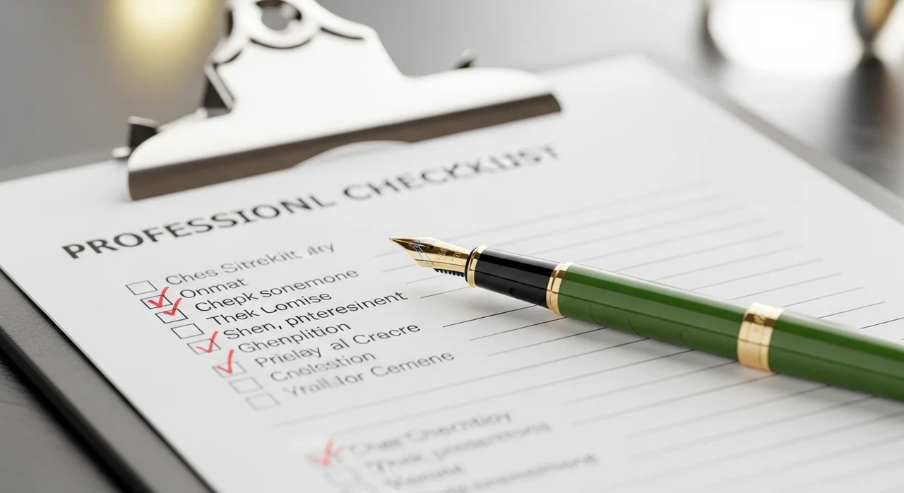 신청 전 필수 체크리스트