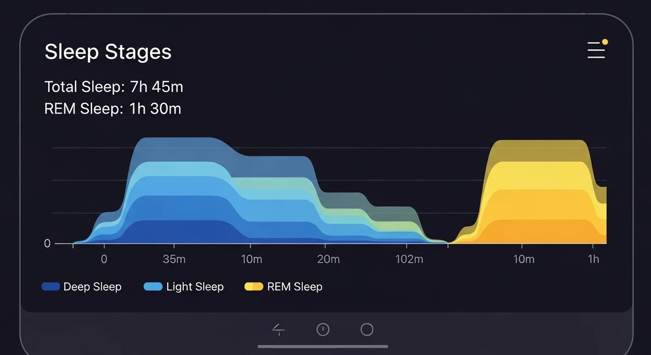 한눈에 보는 수면 단계별 특징과 적정 비율