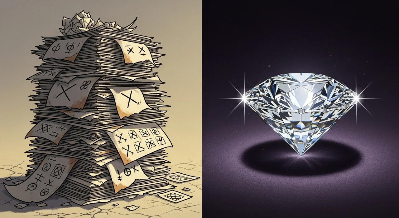 무의미한 수량 채우기 vs 전략적 의도 파악