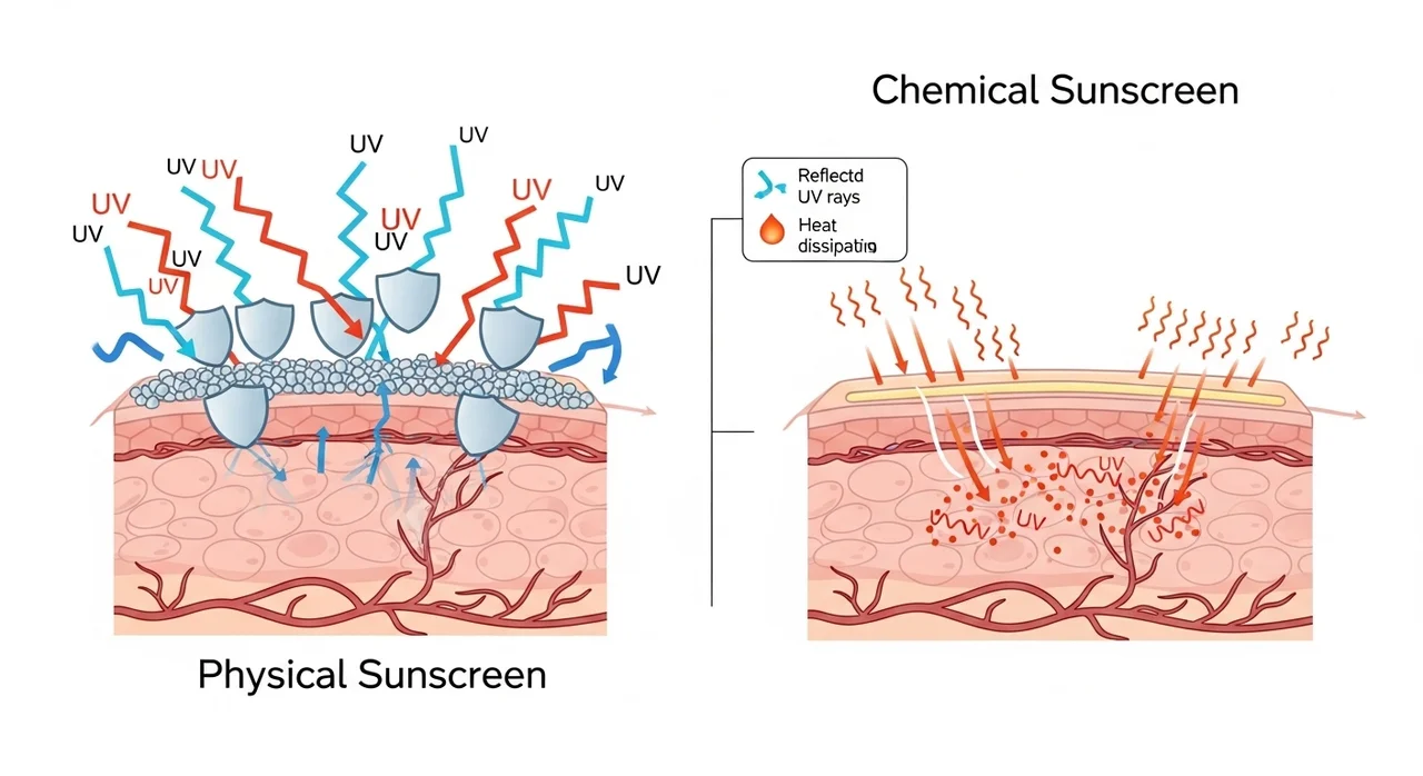 선크림 무기자차 유기자차, 무엇이 다른가요?