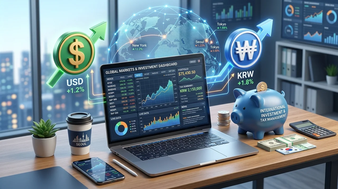 해외 주식 투자 전략 및 세금 안내: 2026년 수익을 지키는 절세 비법