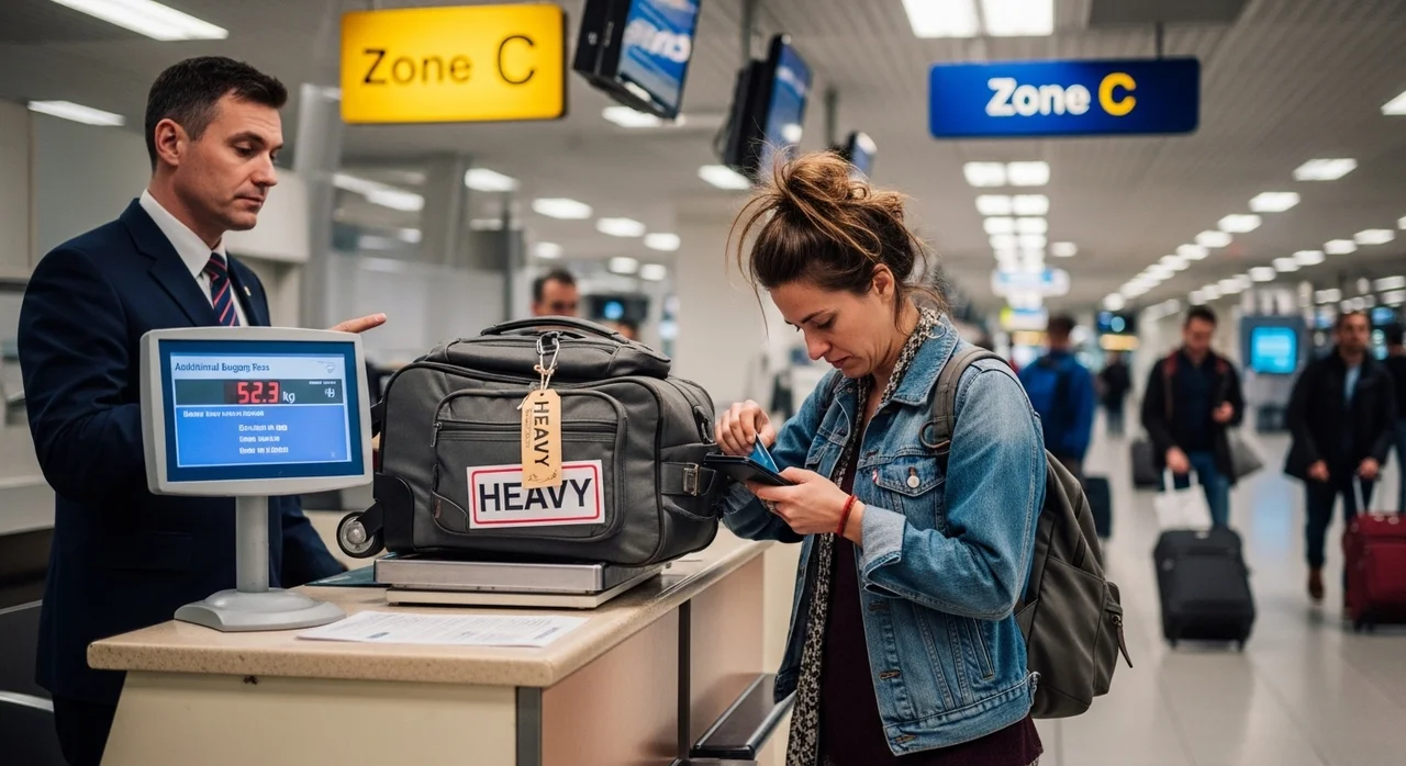 주의사항: 수하물과 취소 규정 확인하기