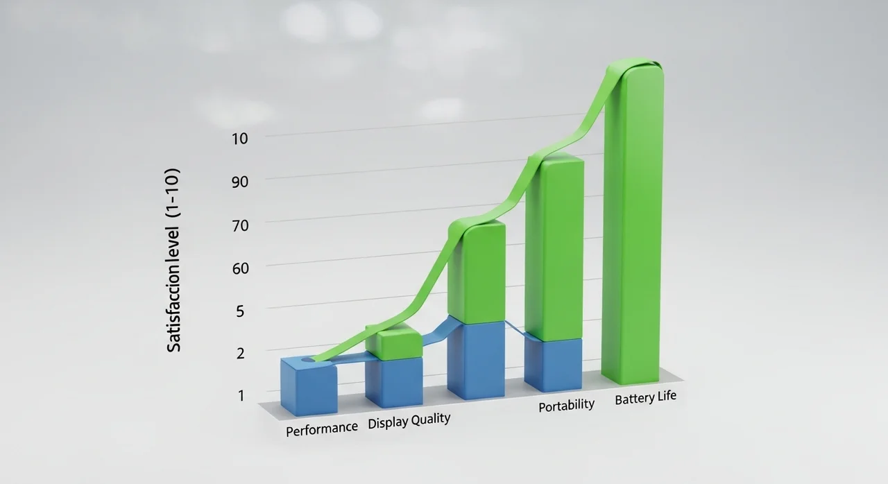 사용자 통계로 본 LG 그램 만족도