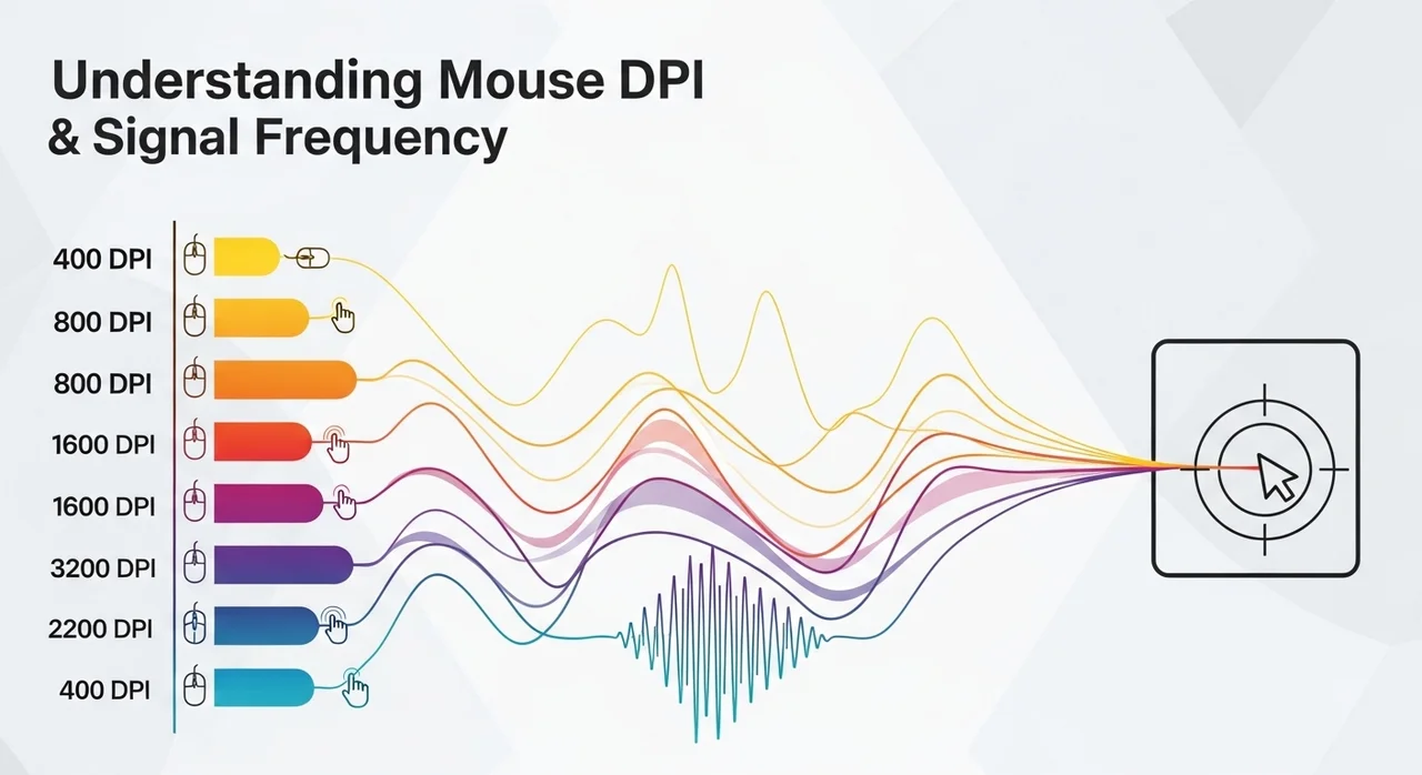 마우스 성능을 결정하는 3가지 핵심 지표