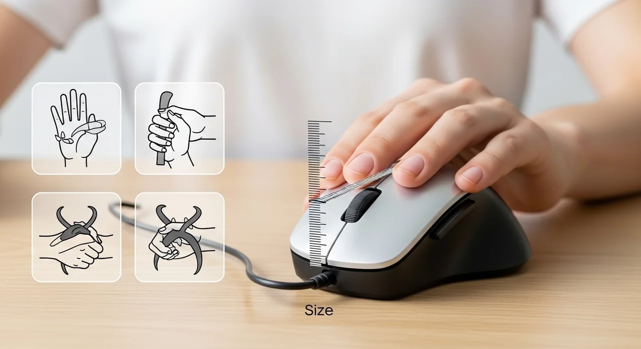 나에게 맞는 마우스 선택을 위한 체크리스트