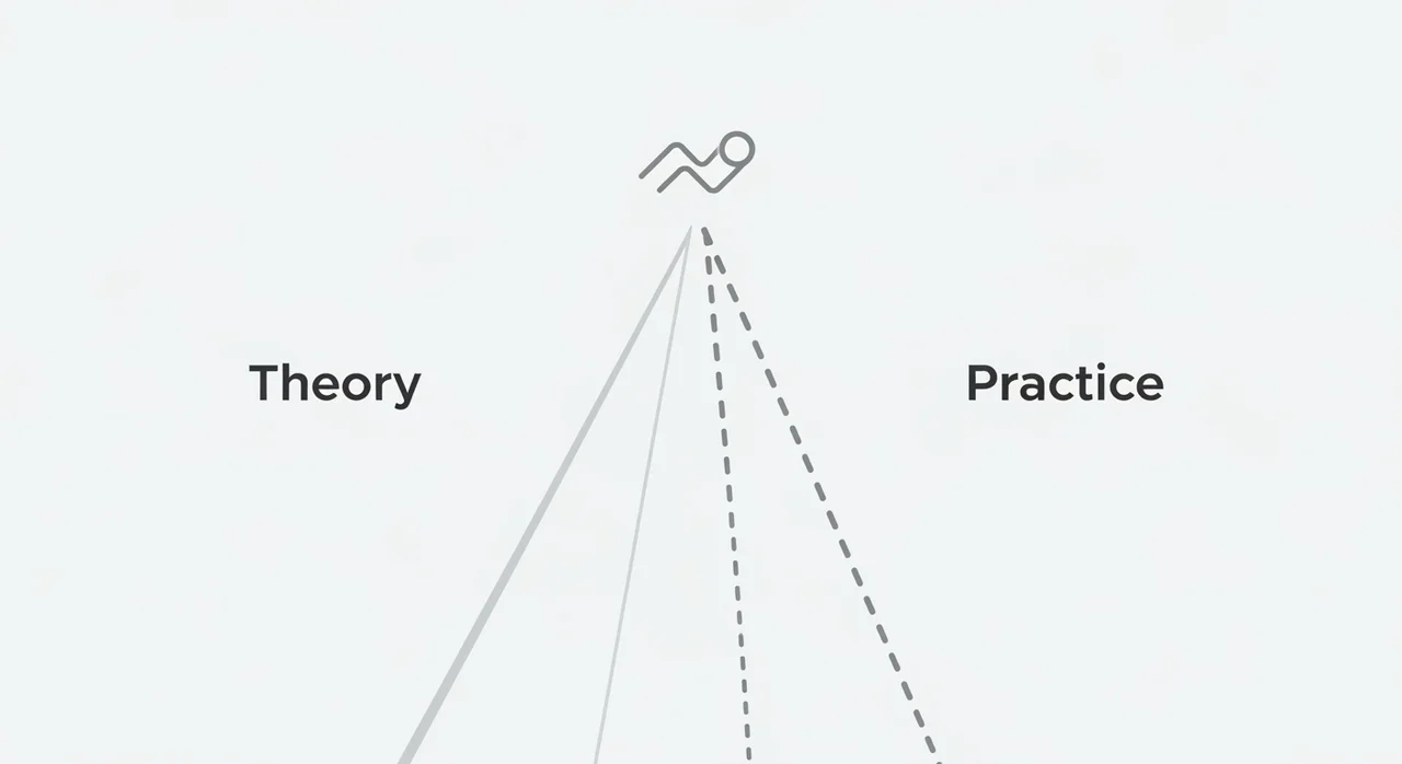 난이도 전격 비교: 이론 vs 실전