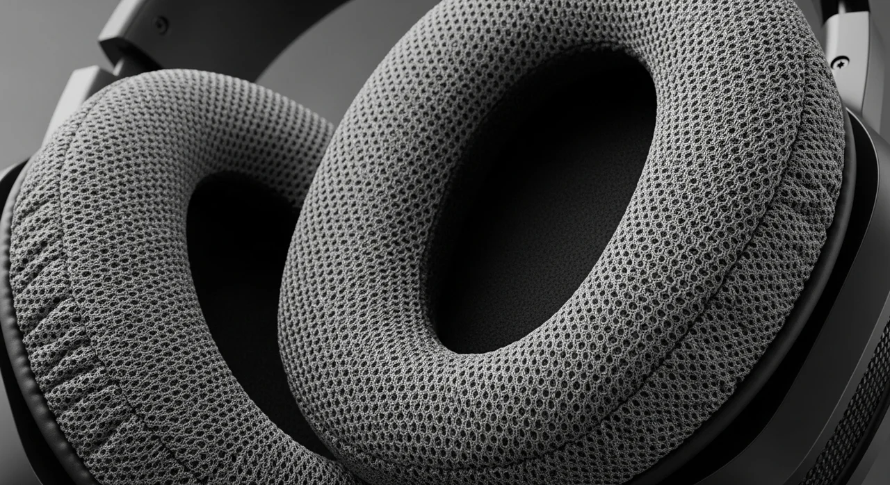 장시간 착용해도 편안한 에어 메쉬 이어패드