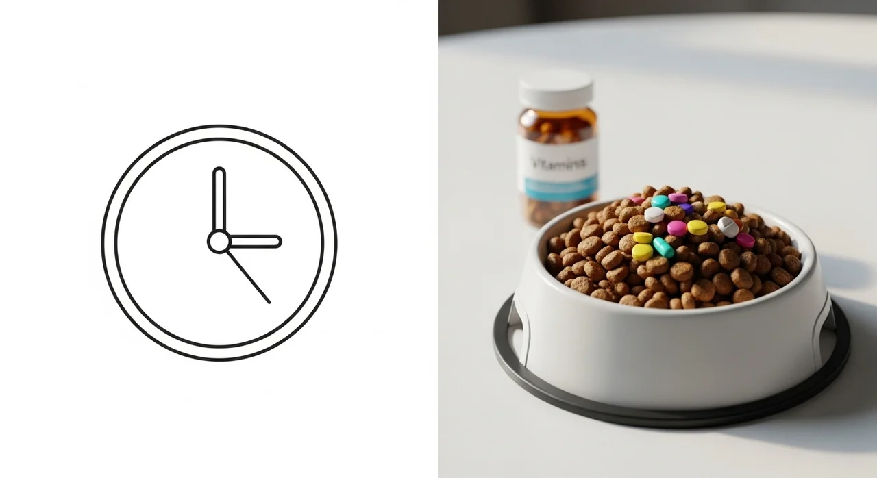 효과를 극대화하는 영양제별 급여 타이밍