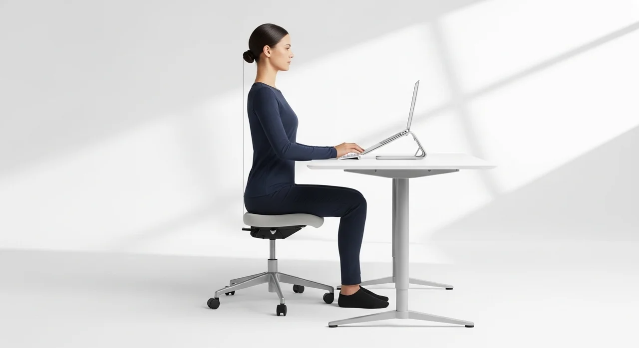 노트북 사용 후 목이 뻐근하다면? 거북목 탈출의 첫걸음