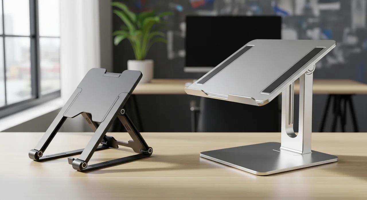 노트북 거치대 유형별 특징 한눈에 비교하기