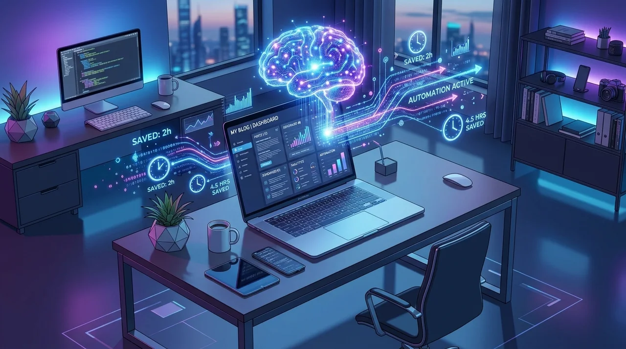 ChatGPT 활용 블로그 운영 자동화 루틴: 하루 10분 수익형 블로그 만들기