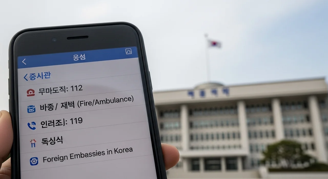 긴급 상황 발생 시 대처 절차