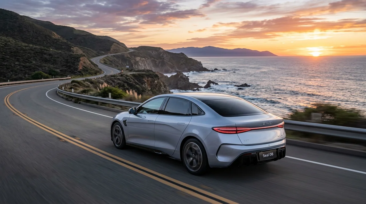 BYD 씰 08 출시! 주행거리 1,000km의 비밀과 실제 성능 총정리