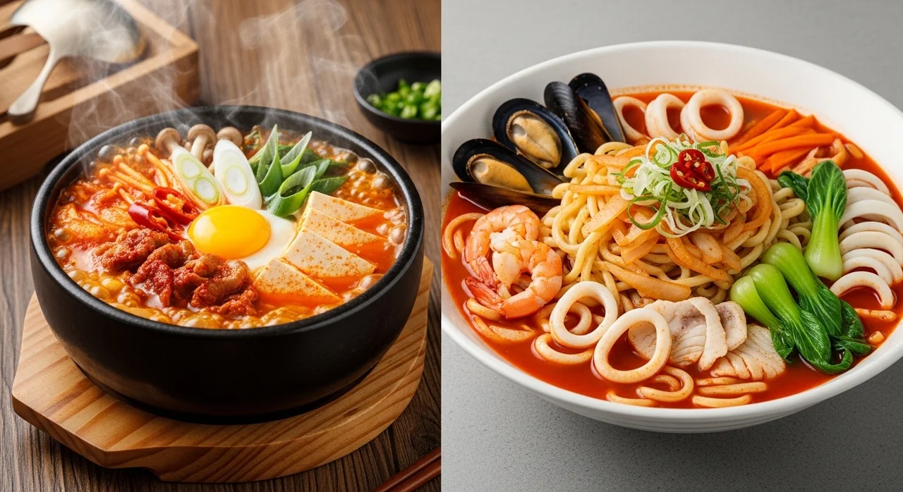 취향 저격! 찌개냐 면이냐, 메뉴 선택 가이드