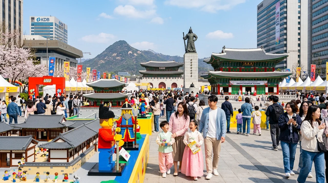 광화문 레고 축제 2026 사은품 100% 받는 법! 스탬프 투어 및 주차 꿀팁